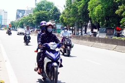 Xuất hiện đợt nắng nóng đầu tiên trong năm