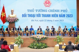 Thủ tướng Chính phủ Phạm Minh Chính đối thoại với thanh niên