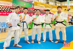 VĐV Thanh Hóa giành thành tích cao tại Giải vô địch các CLB Judo quốc gia 2023