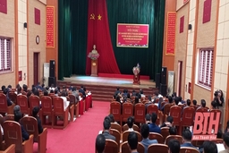 Như Xuân  biểu dương các tập thể, cá nhân tiêu biểu nhân dịp  sơ kết 3 năm thực hiện Kết luận số 01-KL/TW của Bộ Chính trị