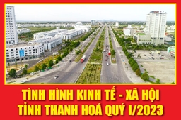 [ Infographic ] - Tình hình kinh tế - xã hội tỉnh Thanh Hóa quý I/ 2023