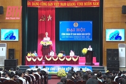 Cẩm Thủy: 100% công đoàn cơ sở hoàn thành tổ chức đại hội  nhiệm kỳ 2023-2028