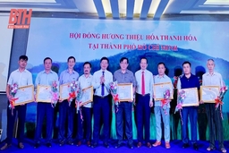 Hội đồng hương Thiệu Hoá tại TP Hồ Chí Minh hỗ trợ huyện 750 triệu đồng xây “Nhà đại đoàn kết”