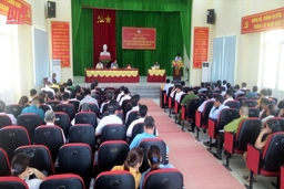 Đại biểu HĐND tỉnh tiếp xúc cử tri huyện Thường Xuân