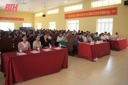 Đại biểu HĐND tỉnh tiếp xúc cử tri tại huyện Thạch Thành