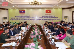 Hai tỉnh Thanh Hóa – Hủa Phăn hội đàm và ký kết thỏa thuận hợp tác năm 2023