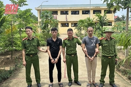 Bắt 2 đối tượng trộm cắp điện thoại di động trên địa bàn thị xã Nghi Sơn