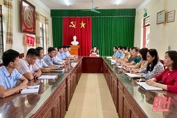 Đảng bộ xã Quảng Minh đưa nghị quyết vào cuộc sống