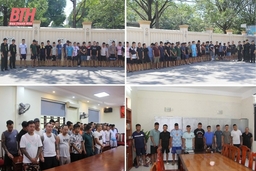 Triệt phá sới gà ăn tiền, bắt giữ 142 đối tượng