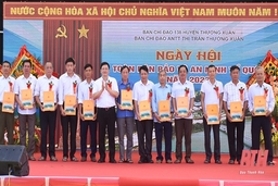 Thường Xuân tổ chức “Ngày hội toàn dân bảo vệ an ninh Tổ quốc” năm 2023