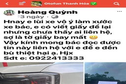 Xin lỗi trên mạng