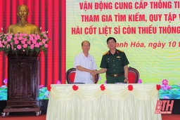 Ký kết chương trình phối hợp tuyên truyền, vận động cung cấp thông tin về liệt sĩ, mộ liệt sĩ