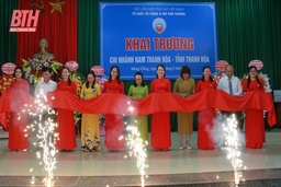 Khai trương  TYM chi nhánh Nam Thanh Hóa tại huyện Nông Cống