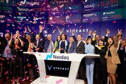 VinFast chính thức niêm yết trên Nasdaq GlobalMarket - Giá trị vốn hoá hơn 23 tỷ USD