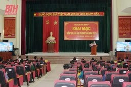 Khai mạc Diễn tập Khu vực phòng thủ huyện  Yên Định  năm 2023