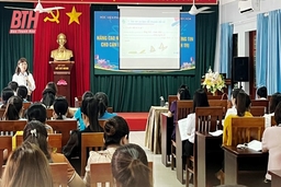 Tập huấn nâng cao năng lực ứng dụng công nghệ thông tin cho cán bộ hội phụ nữ cơ sở