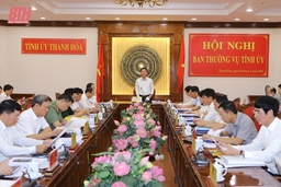 Ban Thường vụ Tỉnh ủy  cho ý kiến vào các tờ trình của Ban Cán sự Đảng UBND tỉnh