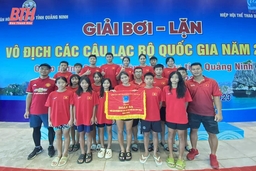 VĐV Thanh Hóa thi đấu xuất sắc tại Giải bơi – lặn các CLB quốc gia 2023
