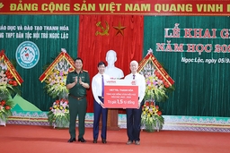 Viettel Thanh Hóa trao tặng 750 suất học bổng “Vì em hiếu học” năm học 2023-2024