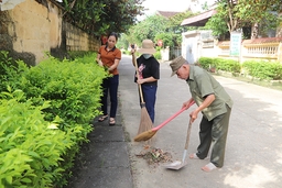 Nỗ lực thực hiện tiêu chí môi trường trong xây dựng nông thôn mới ở huyện Yên Định