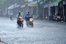 Thanh Hóa mưa lớn trong hai ngày 12-13/9