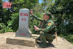 Người chiến sĩ quân hàm xanh nơi biên giới