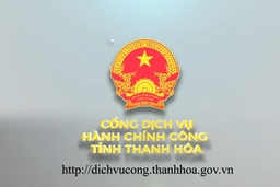 Thanh Hóa có số dịch vụ công trực tuyến cao nhất toàn quốc