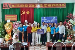 TYM Chi nhánh Thanh Hóa hỗ trợ 75 triệu đồng công trình nông thôn mới