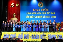 Hà Nội: Khai mạc Đại hội Công đoàn Viên chức Việt Nam lần thứ 6