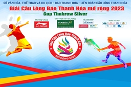 Trận thi đấu đôi nam Chung + Hoằng CLB BVĐK Hoằng Hóa gặp Lộc + Long CLB ĐK Sầm Sơn