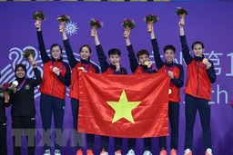 Đoàn Việt Nam hoàn thành chỉ tiêu huy chương Vàng tại ASIAD 2023