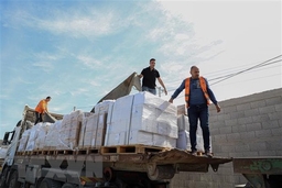 Liên hợp quốc kêu gọi đảm bảo hàng cứu trợ nhân đạo tới được Dải Gaza