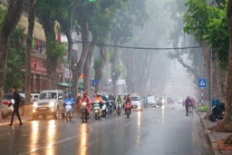 Khu vực Thanh Hóa có mưa rào và dông vài nơi