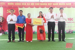 Chủ tịch UBND TP Thanh Hóa dự Ngày hội Đại đoàn kết toàn dân tộc tại khu dân cư phố Đông Quang