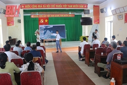 Thị xã Nghi Sơn: Tuyên truyền, vận động tạo sự đồng thuận của người dân trong thực hiện dự án