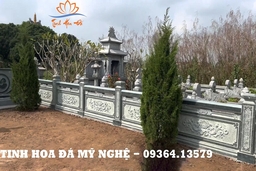 Tổng hợp mẫu khu mộ đá đẹp do Tinh Hoa Đá Mỹ Nghệ thiết kế