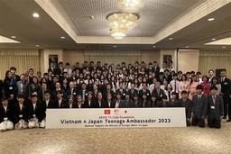 Hoạt động giao lưu ý nghĩa của học sinh Trung học Phổ thông Việt Nam-Nhật Bản