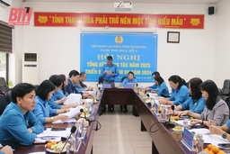 Cụm thi đua số 4, LĐLĐ tỉnh Thanh Hóa triển khai hiệu quả phong trào thi đua yêu nước trong công nhân, viên chức, lao động