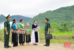 BĐBP tỉnh Thanh Hóa tăng cường công tác thông tin đối ngoại trên địa bàn biên giới