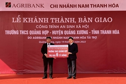 Agribank Nam Thanh Hóa - Hành trình 5 năm kiến tạo giá trị, khẳng định thương hiệu