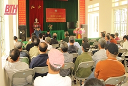 Phát huy vai trò hạt nhân của bí thư chi bộ ở huyện Đông Sơn