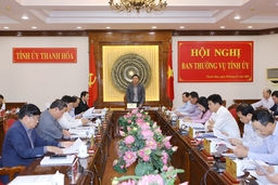 Ban Thường vụ Tỉnh ủy cho ý kiến vào một số tờ trình của Ban Cán sự Đảng UBND tỉnh về điều chỉnh lĩnh vực quy hoạch