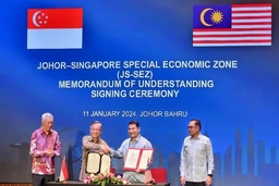 Malaysia và Singapore thành lập Đặc khu kinh tế Johor-Singapore