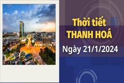 Dự báo thời tiết khu vực Thanh Hoá ngày 21/1: Trời chuyển rét