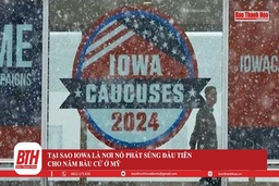 Tại sao Iowa trở thành bang “nổ phát súng đầu tiên” cho năm bầu cử ở Mỹ?