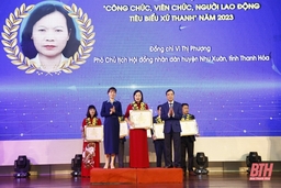 Tôn vinh “Công chức, viên chức, người lao động tiêu biểu xứ Thanh”, “Công nhân giỏi xứ Thanh” năm 2023