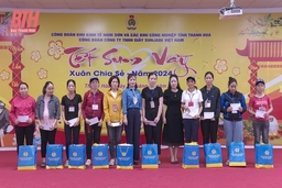 “Tết sum vầy - Xuân chia sẻ” tại  Công ty TNHH Giầy Sunjade Việt Nam 