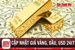 Bản tin tài chính sáng 24/1: Giá vàng và dầu giảm