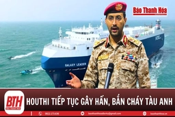 Houthi phóng tên lửa bắn cháy tàu dầu Anh