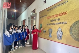 Trưng bày chuyên đề “Những cổ vật trang trí rồng tại Bảo tàng Thanh Hóa” và “Nghề làm hương truyền thống”